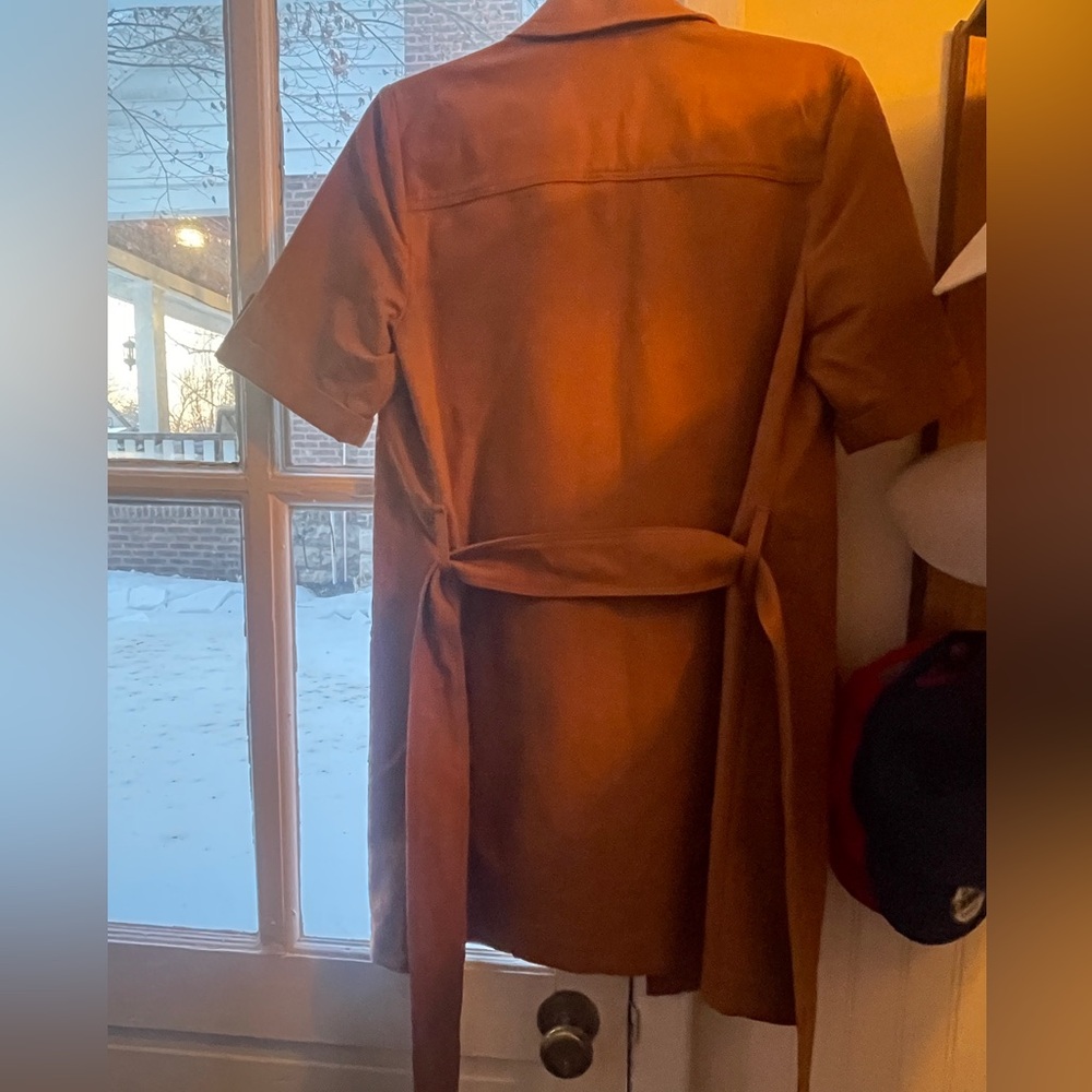 Sezane camel colored Jackie Dress - Picture 6 of 6